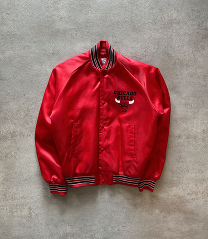 VINTAGE CHALK LINE CHICAGO BULLS SATIN JACKET - SMALL