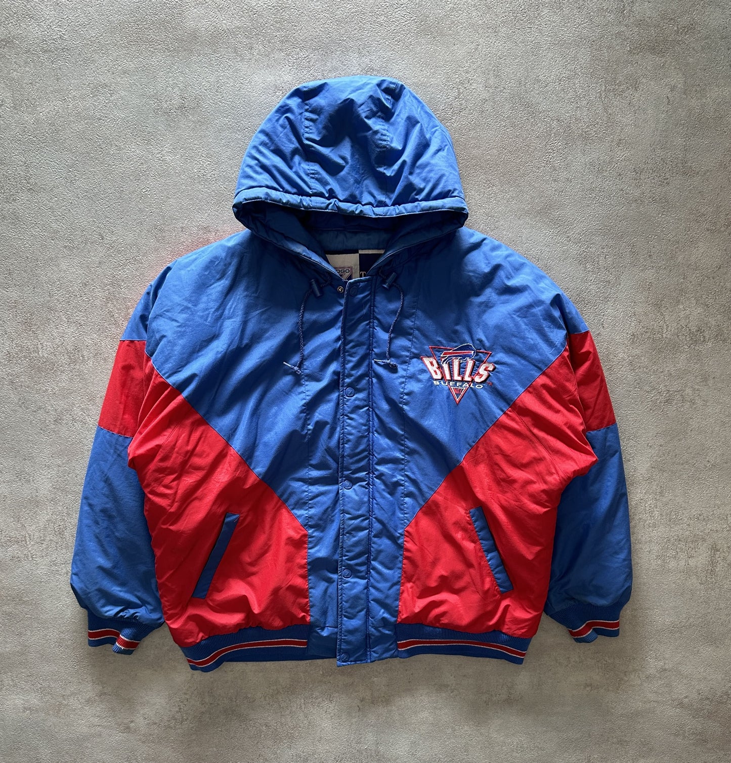 VINTAGE BUFFALO BILLS JACKET - XLARGE