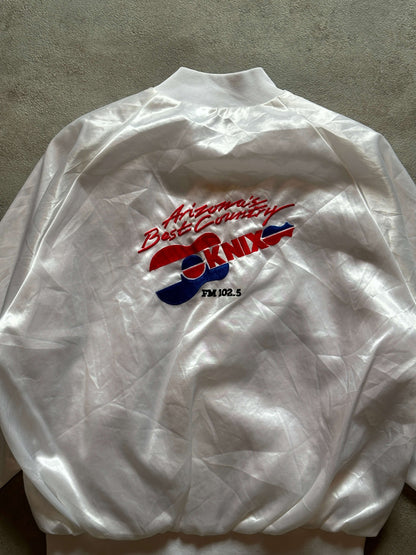 VINTAGE ARIZONA SATIN JACKET - XLARGE