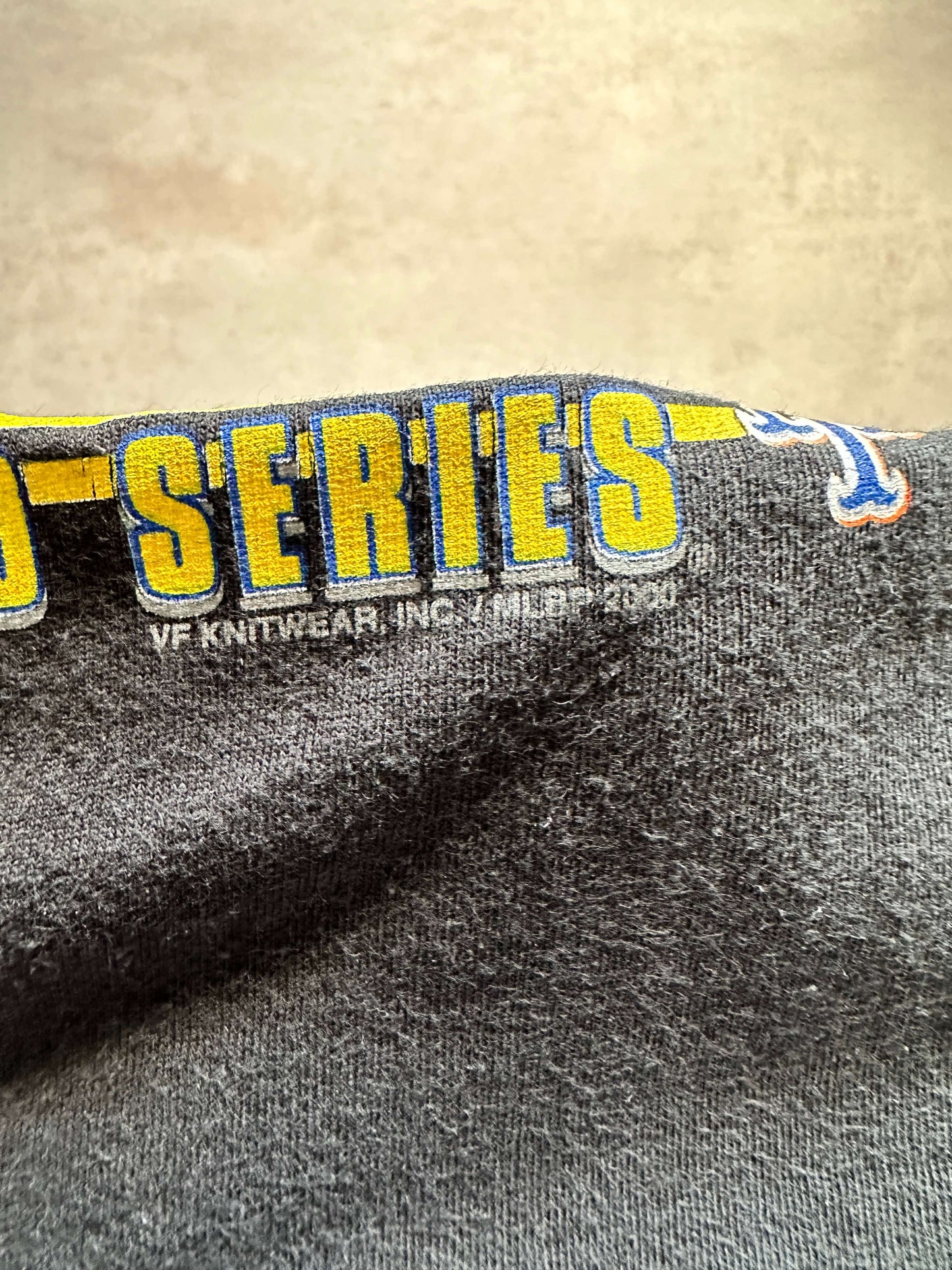 VINTAGE 2000 NEW YORK SUBWAY SERIES T-SHIRT - MEDIUM