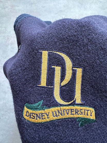 VINTAGE DISNEY UNIVERSITY VARSITY JACKET - LARGE