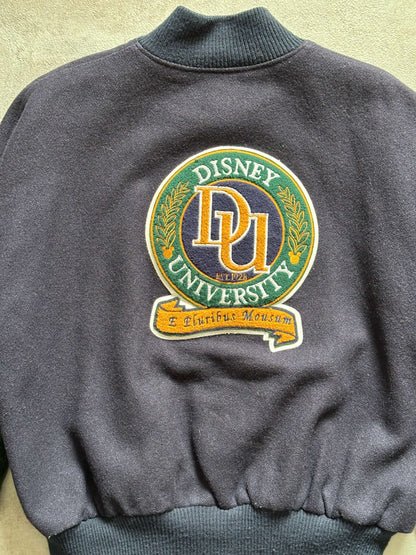 VINTAGE DISNEY UNIVERSITY VARSITY JACKET - LARGE