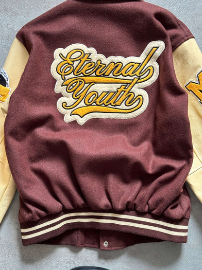 02SETTANTACINQUE VARSITY JACKET - MEDIUM