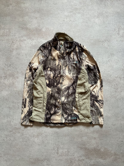 VINTAGE CABELA'S REALTREE CAMO FLEECE JACKET - LARGE(WOMEN)