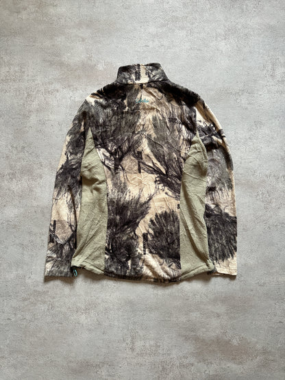 VINTAGE CABELA'S REALTREE CAMO FLEECE JACKET - LARGE(WOMEN)