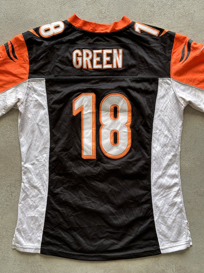 NIKE CINCINNATI BENGALS ADRIEL JEREMIAH GREEN JERSEY - XSMALL